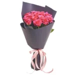 Букет из 15 ярко розовых (60см)